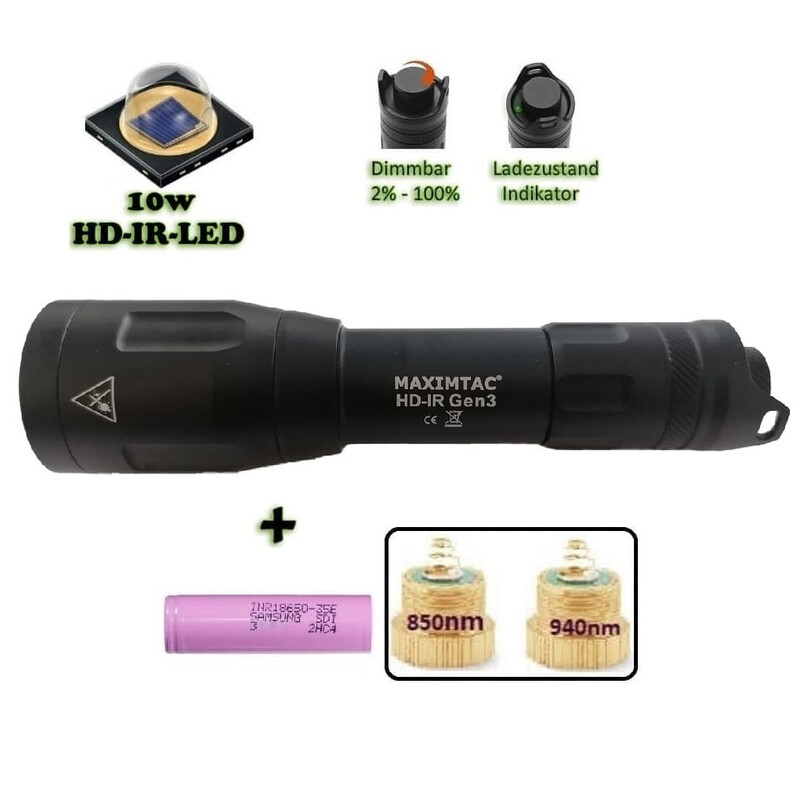 Maximtac HD-IR Gen 3 LED-IR-Aufheller