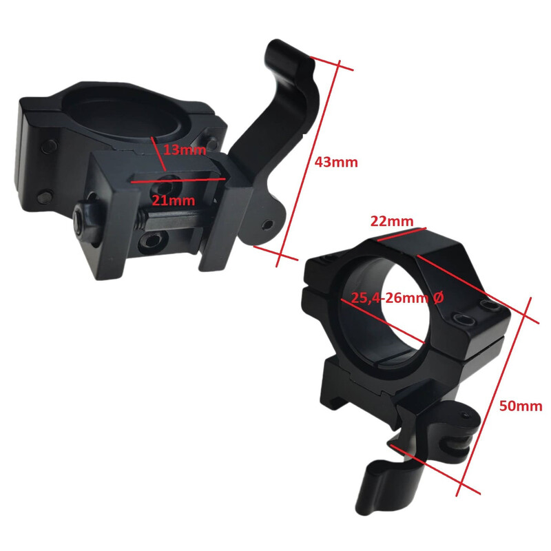 Maximtac Support de lampe Picatinny