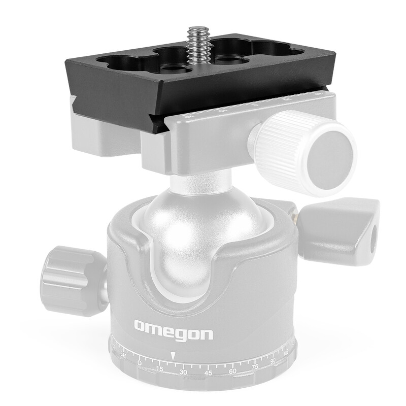 Omegon Queue d'aronde 55 mm avec vis
