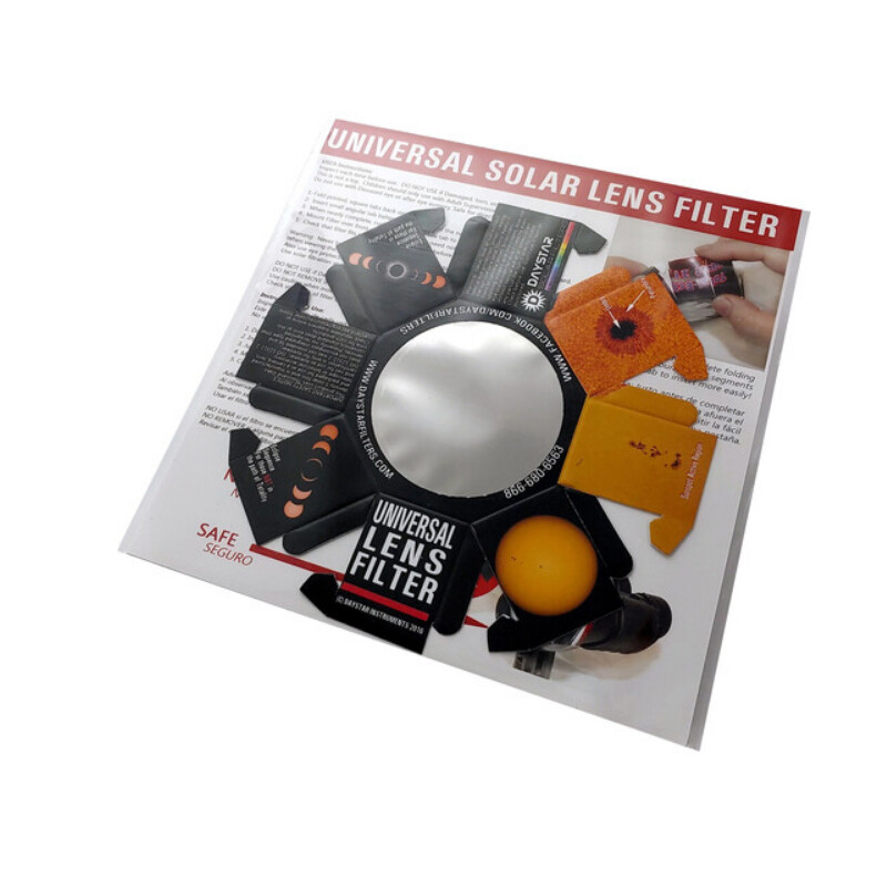 Filtres solaires DayStar White-Light Universal Lens (2-Pack, 50-69 mm)