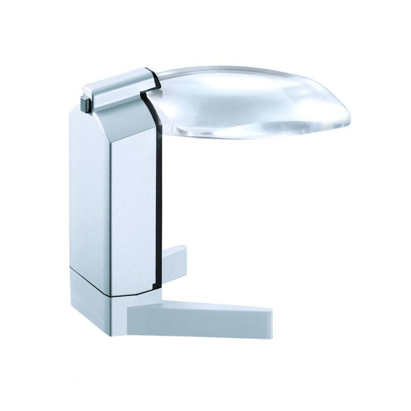 Eschenbach scribolux Standlupe mit LED, 2.8x, 7 dpt