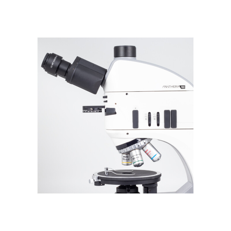 Motic Microscope Panthera TEC POL Epi, trinoculaire, INFINITY, plan, achromatique, 50x-400x, 10x/20 mm, halogène/LED