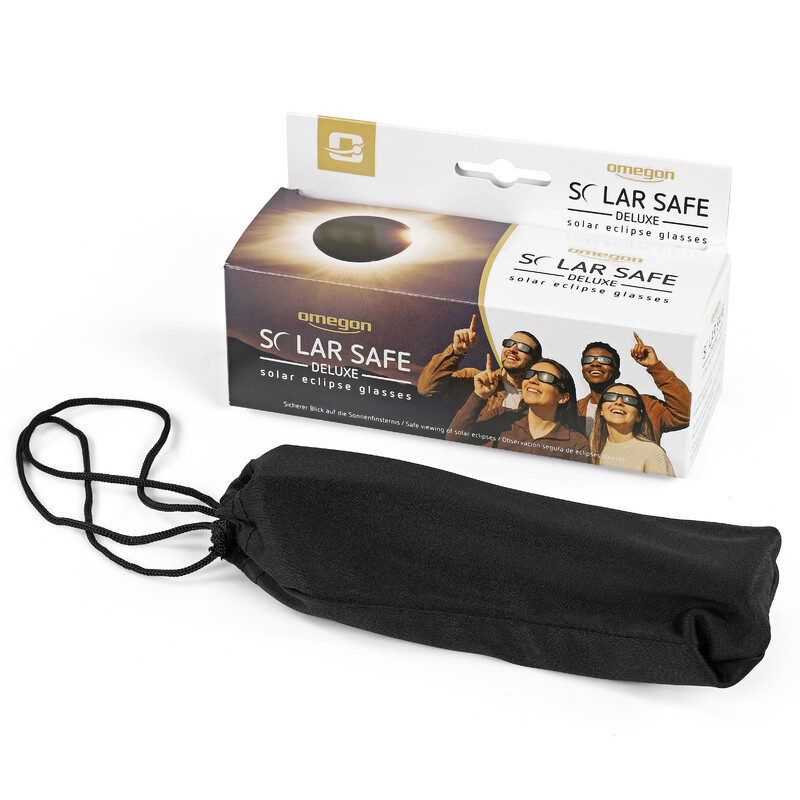 Lunettes pour éclipses solaires Omegon Solar Safe Deluxe