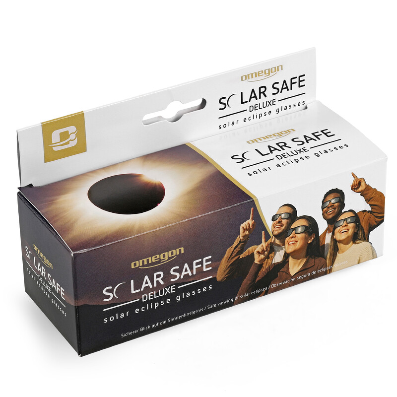 Lunettes pour éclipse solaire Omegon Sonnenfinsternis-Brille Solar Safe Deluxe