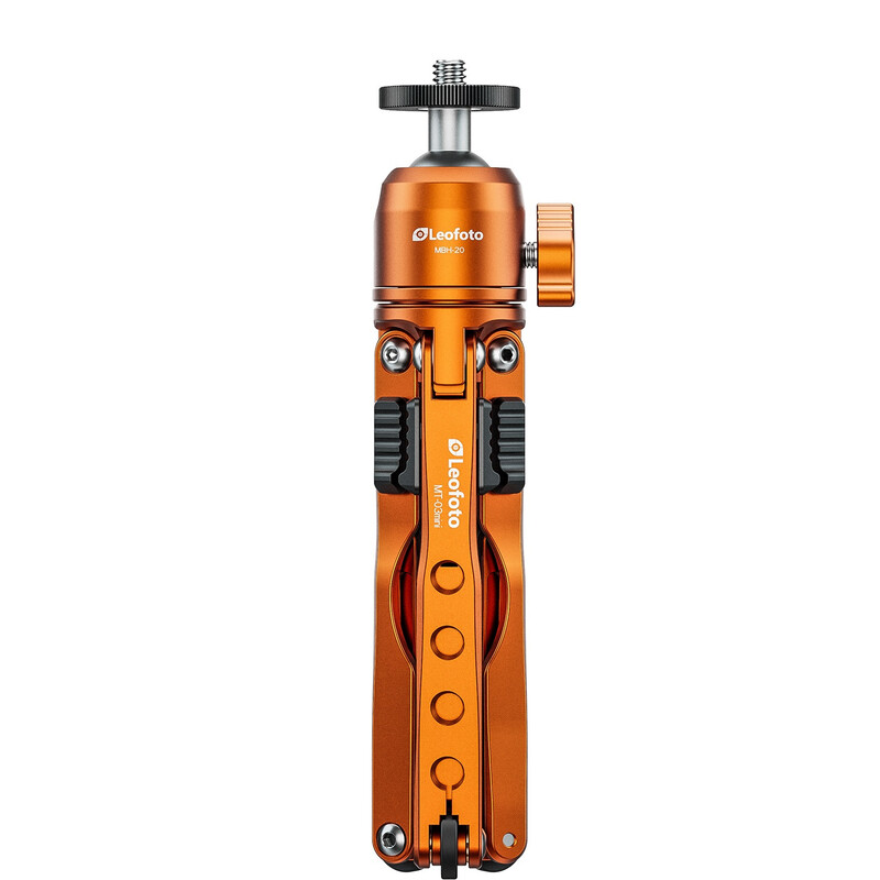 Leofoto Tischstativ MT-03mini+MBH-20 Orange