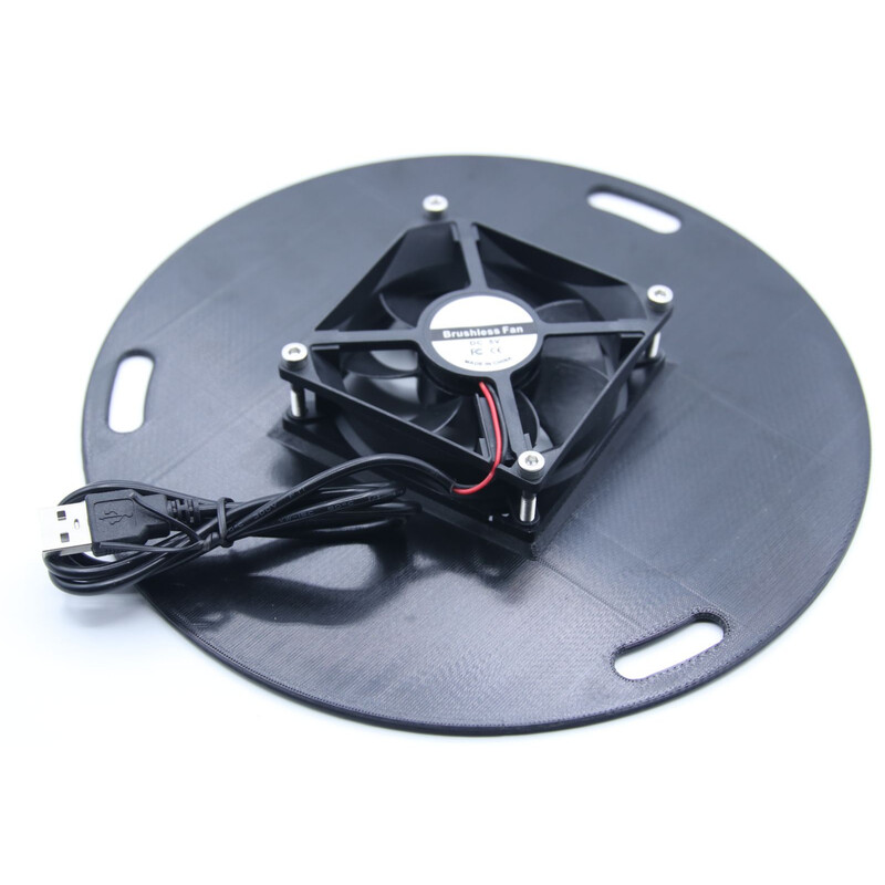 Astroprints Couvercle de miroir pour Skywatcher Newton 8" avec ventilateur