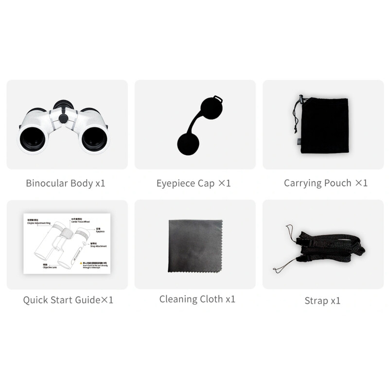 ZWO Fernglas Seestar VisionX 8x24