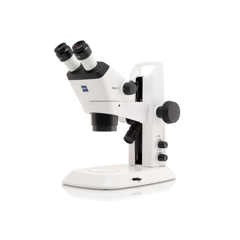 ZEISS Zoom-Stereomikroskop Stemi 355, C Edu, trino, w.d. 110mm, 10x/23, 5,5:1 , 7,2x-40x, AL/DL, Spot C LED
