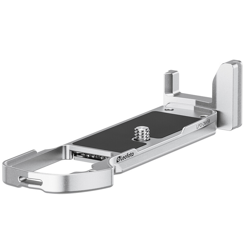 Leofoto L-Halterung LPO-OM-5II passend für OM-5 II silber