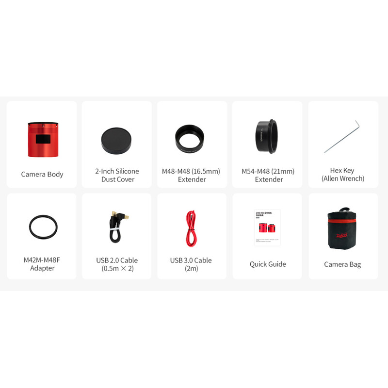 Caméra ZWO ASI 4400 MC Pro Color