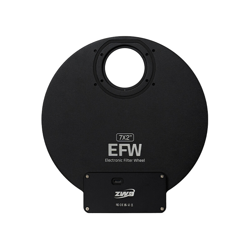 Roue à filtres ZWO EFW 7x 2"