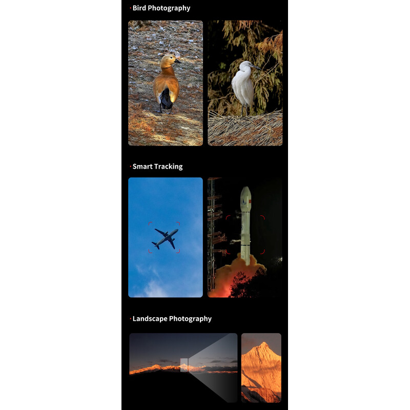 ZWO Smart Telescope AP 30/160 Seestar S30 Pro Total Solar Eclipse Edition