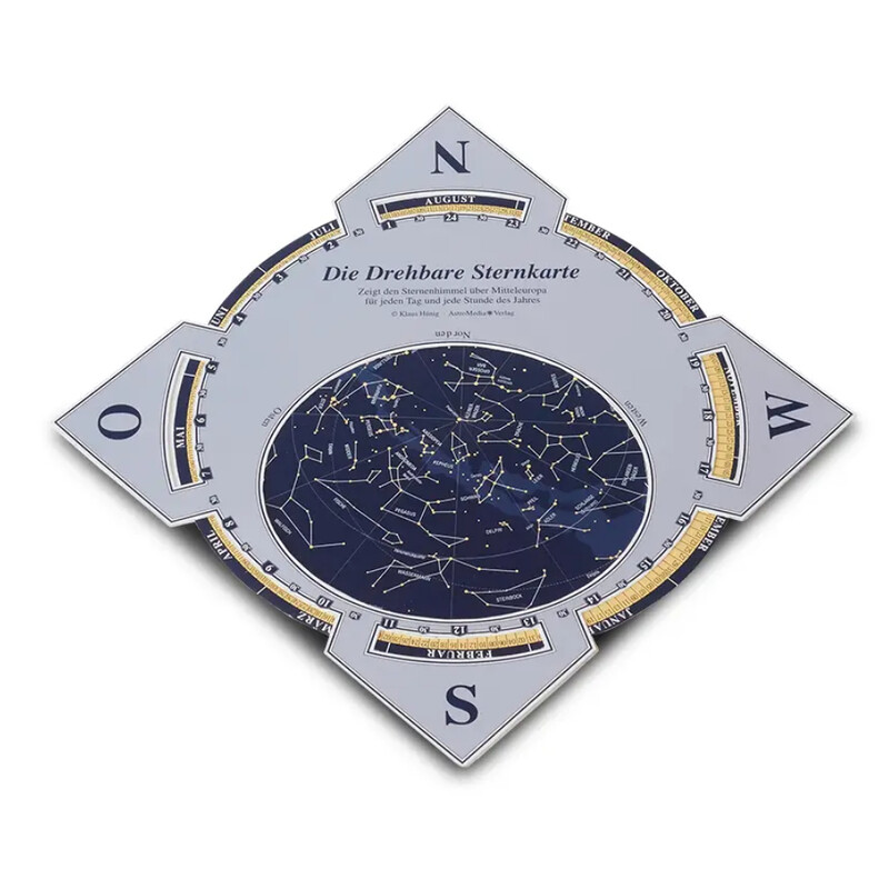 AstroMedia La carte du ciel rotative