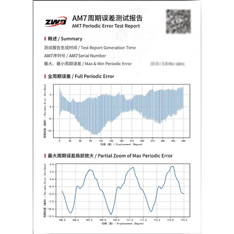 Monture ZWO AM7 Harmonic Equatorial