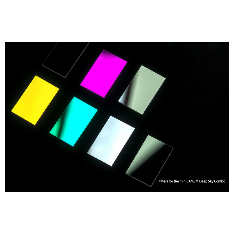 Filtre QHY LRGB + 3 nm SHO miniCam8
