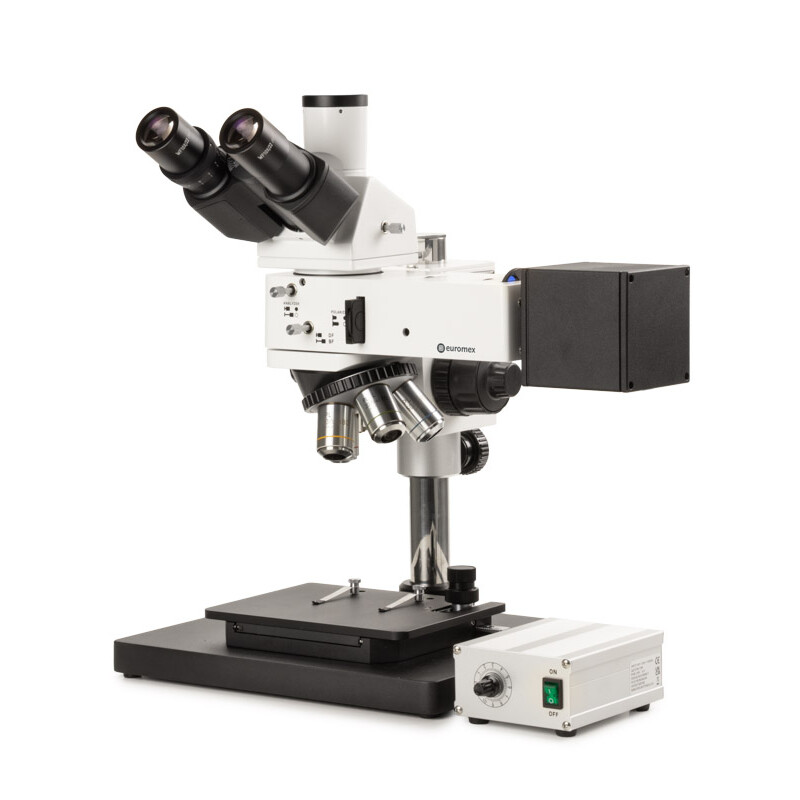 Microscope Euromex Mikroskop BS.4053-PLMRi-BD, trino, HF, DF, plan, infinity, 50x-500x, 10x/22, LED, AL