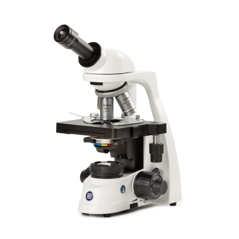 Microscope Euromex BlueScope BL.1651, mono, INFINITY, semi-plan 40-600x, 10x/22, DL, LED