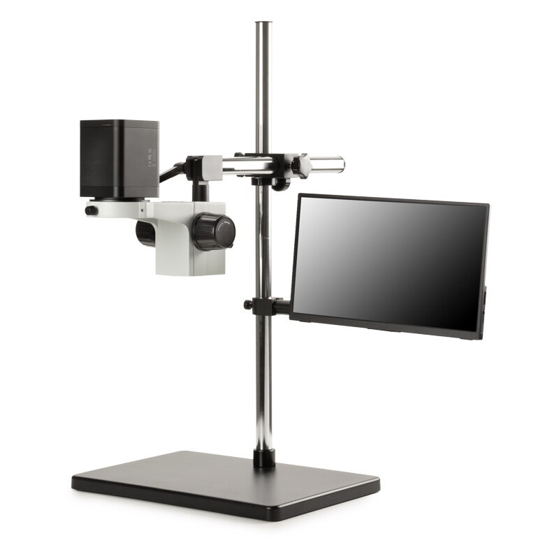 Microscope Euromex MacroZoom MZ.4702-HDS, 18x, 4K UHD, Autofokus, 1/2.8", 8,3 MP, HDMI, USB, Wi-Fi, 11"