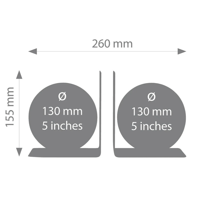TROIKA Globus BookGlobe Earth 13 cm