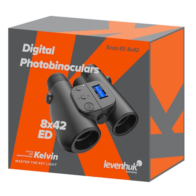 Jumelles Levenhuk Kelvin Snap ED 8x42 Wi-Fi