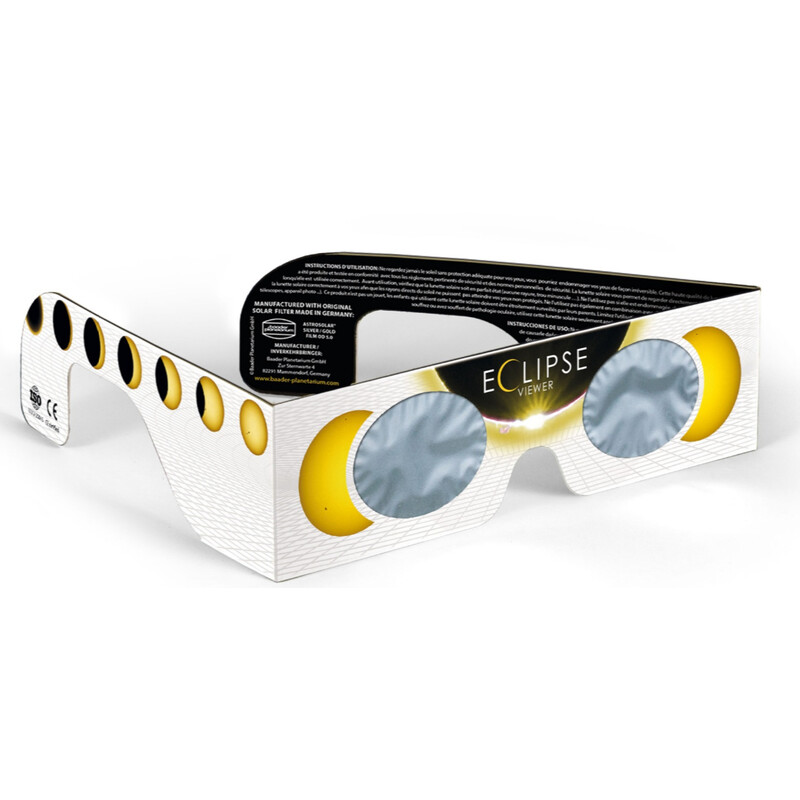 Lunettes pour éclipse solaire Baader Sonnenfinsternis-Brille Sonnenfinsternis Sofi Beobachtungsbrille Solar Viewer AstroSolar® 100 Stück