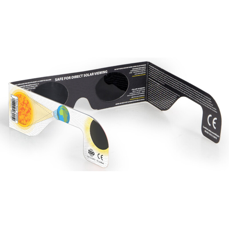 Lunettes pour éclipse solaire Baader Sonnenfinsternis-Brille Sonnenfinsternis Sofi Beobachtungsbrille Solar Viewer AstroSolar® 100 Stück