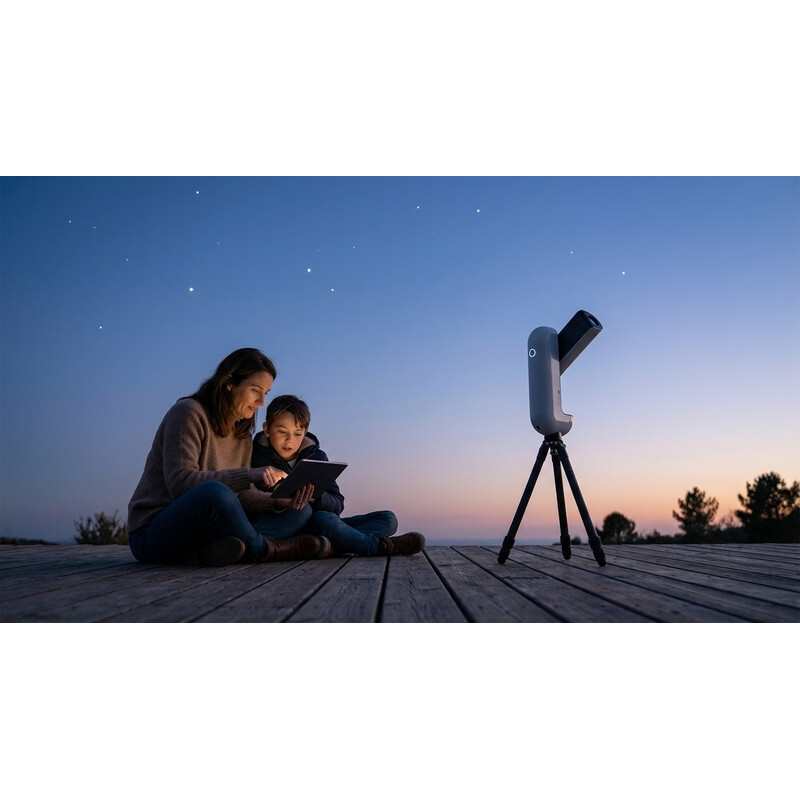 Smart Telescope Vaonis AP 50/245 Vespera III + Backpack + Solar Filter