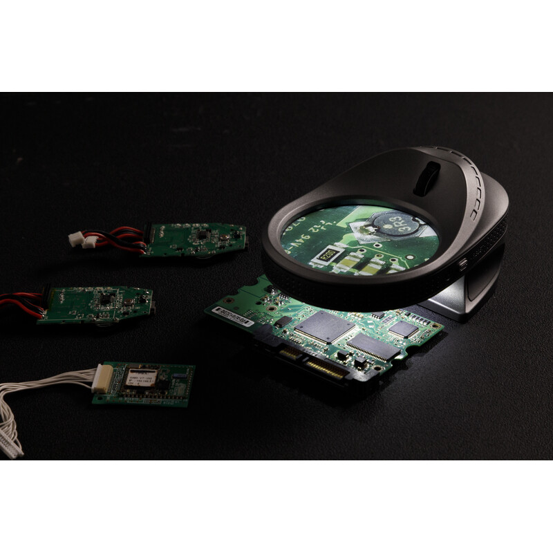 FPS Micro Mouse elektronische Lupe – 5x bis 10x Zoom, Kamera, UV-Licht & 2,8" Display