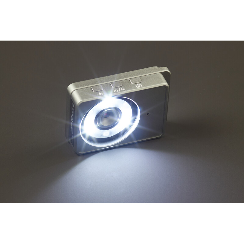 FPS Loupe électronique Magic Loupe Cube – compacte, zoom 7x à 19x, lumière UV et écran 2,4 pouces