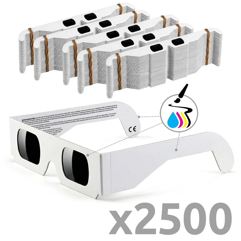 Omegon Sonnenfinsternis-Brille OEM Solar Safe 2.500 Stk.