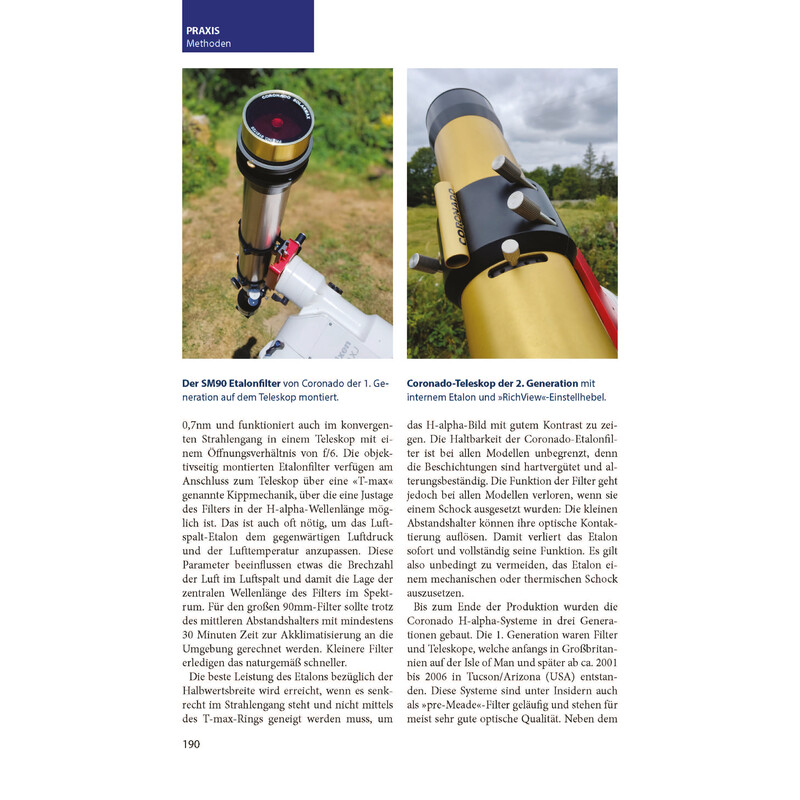 Oculum Verlag Le Soleil – Un manuel pour les astronomes amateurs