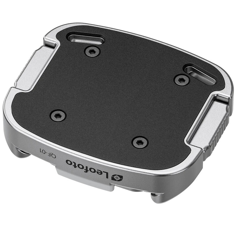 Leofoto Schnellkupplung QF-01+QP-38 silber