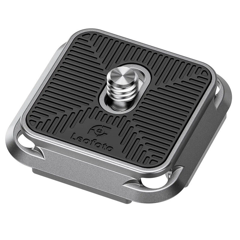 Leofoto Schnellwechselplatte QP-38 silver