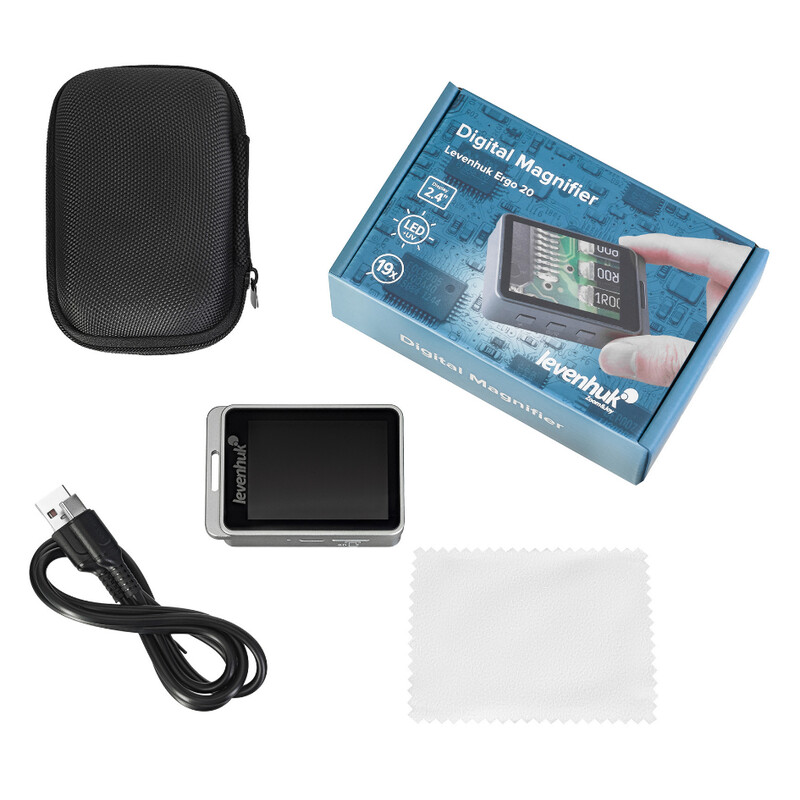 Levenhuk Lupe Ergo 20 Digital 7x, 12x, 19x LED