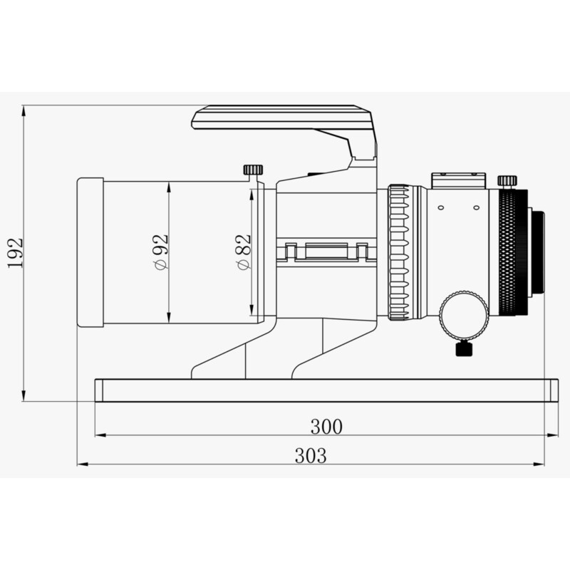 Lunette apochromatique Askar AP 60/300 FRA300 PRO