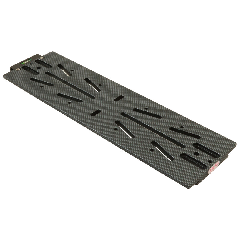 Geoptik Rail à prismes de type Losmandy 340 mm, aspect carbone