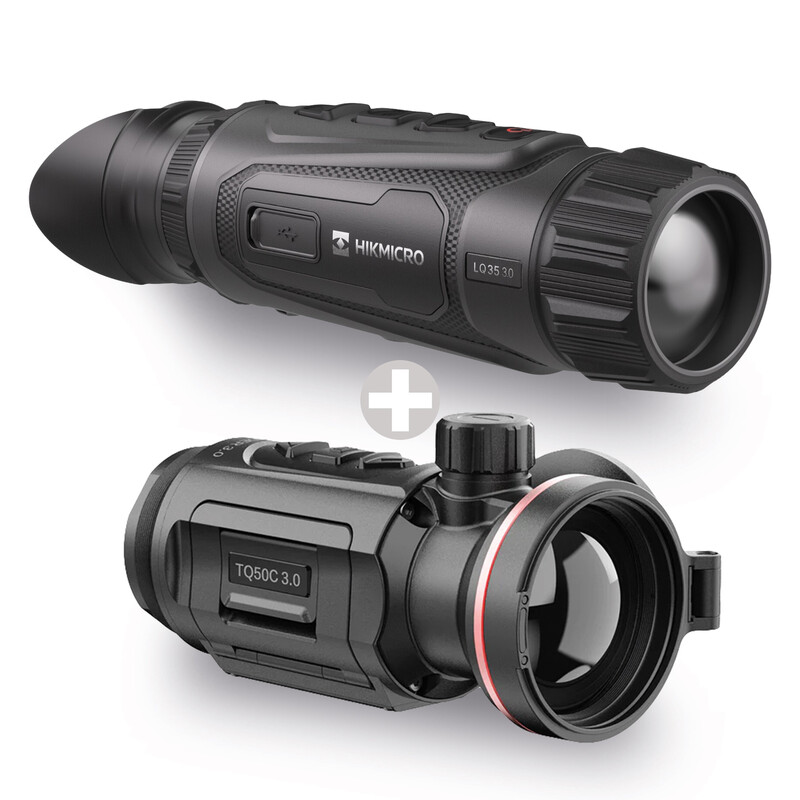 Caméra à imagerie thermique HIKMICRO Kit de chasse nocturne Thunder TQ50C 3.0 + Lynx LQ35 3.0