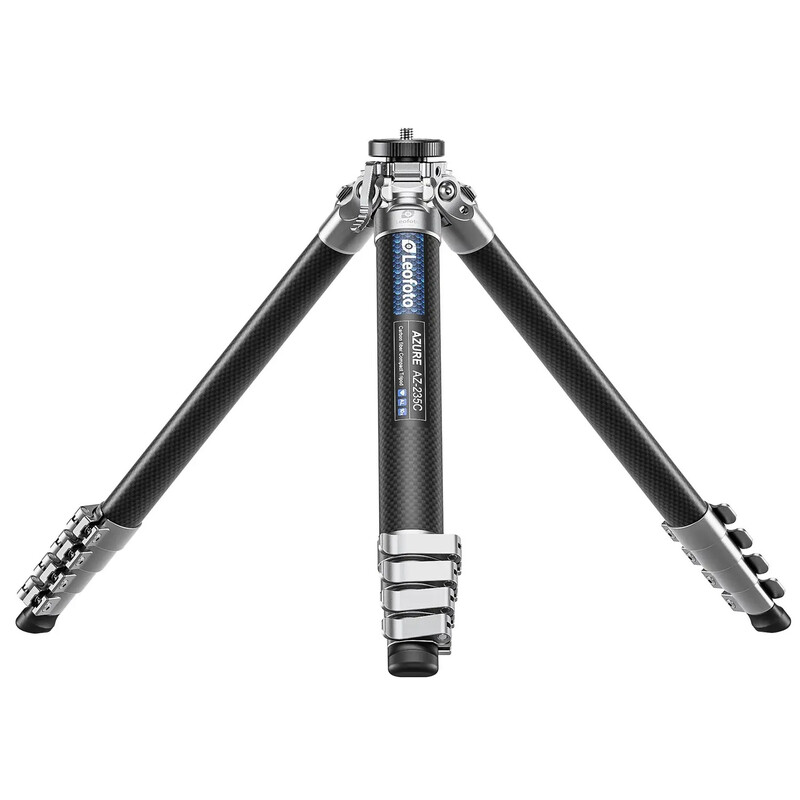 Leofoto Carbon-Dreibeinstativ AZ-235C+LH-30R Azure Half Silver