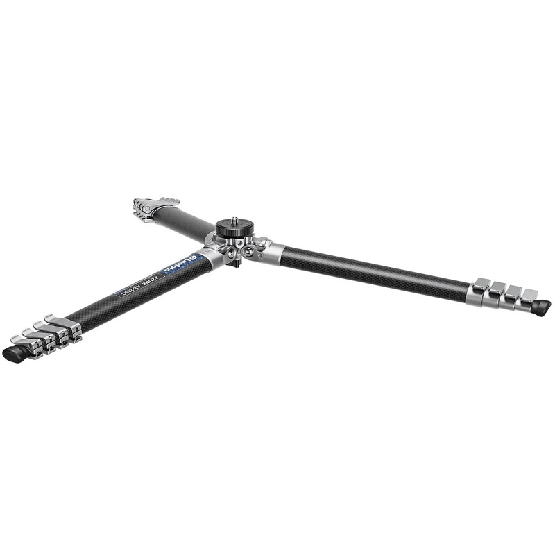 Leofoto Carbon-Dreibeinstativ AZ-235C+MBH-30 Azure Half Silver