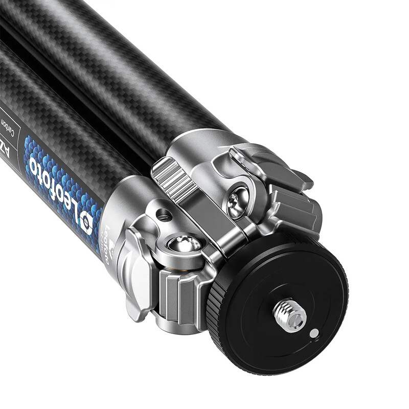 Leofoto Carbon-Dreibeinstativ AZ-235C+MBH-30 Azure Half Silver