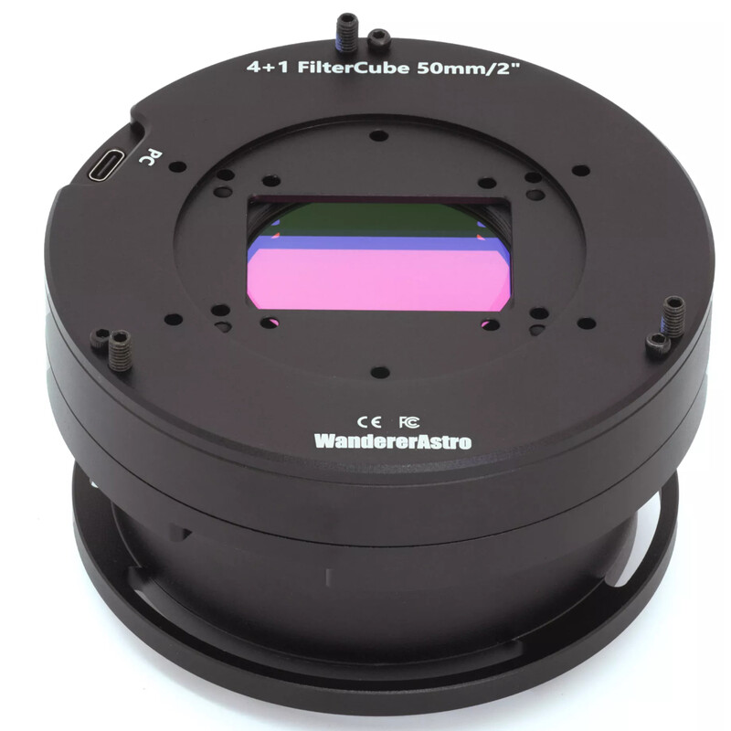 Wanderer Astro Filterrad Cube für Celestron RASA 1100 und 3600