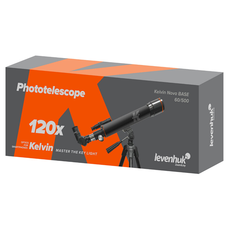 Levenhuk Teleskop AC 60/500 Kelvin Nova BASE