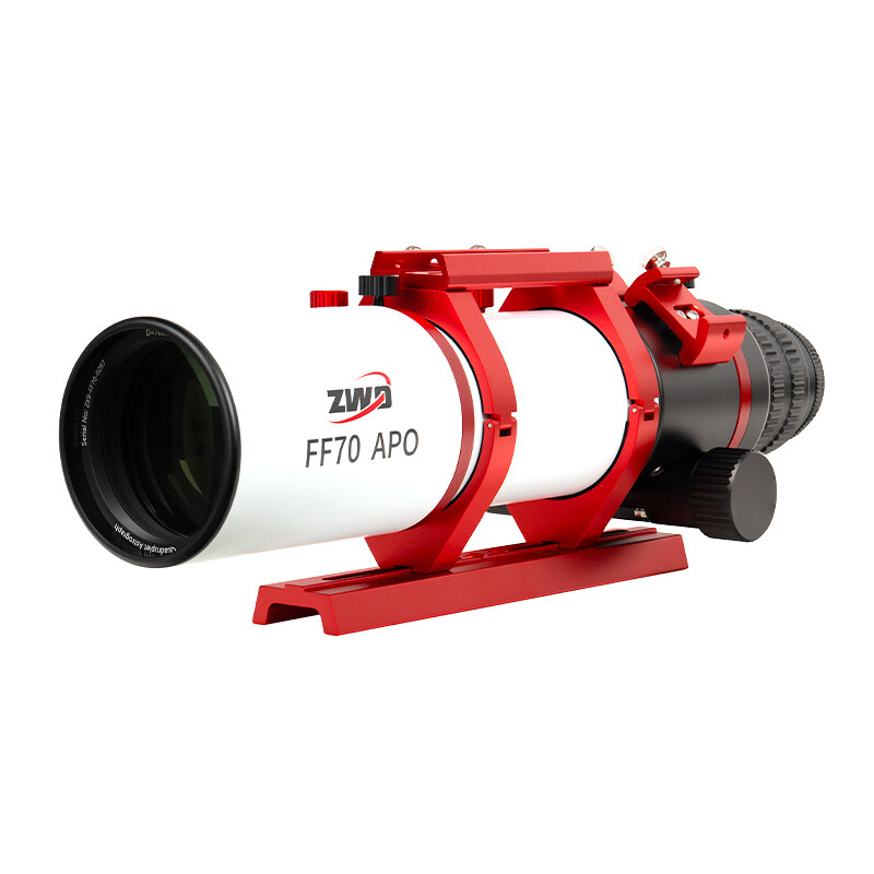 Lunette apochromatique ZWO AP 70/490 FF70 AM3N+PE160+TC40