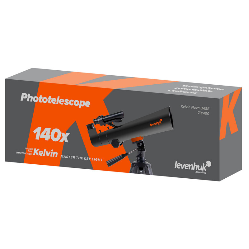 Télescope Levenhuk AC 70/400 Kelvin Nova BASE