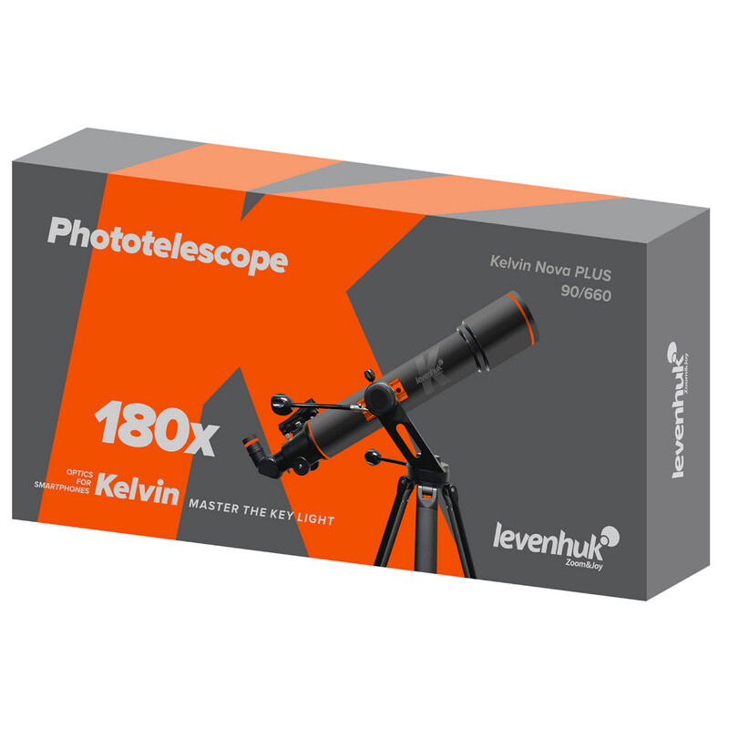Télescope Levenhuk AC 90/660 Kelvin Nova PLUS