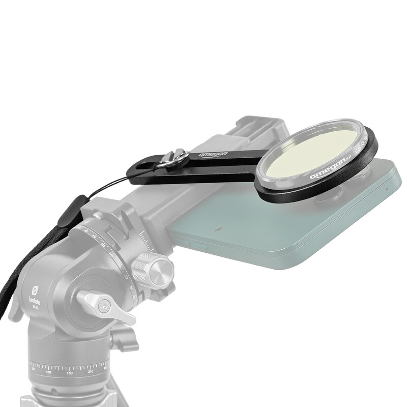 Filtres solaires Omegon Porte-filtre Deluxe pour Smartphone avec pince