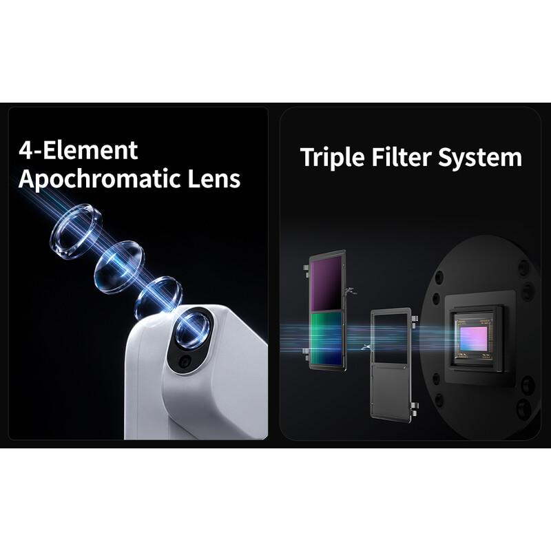 Smart Telescope ZWO AP 50/260 Seestar S50 Pro