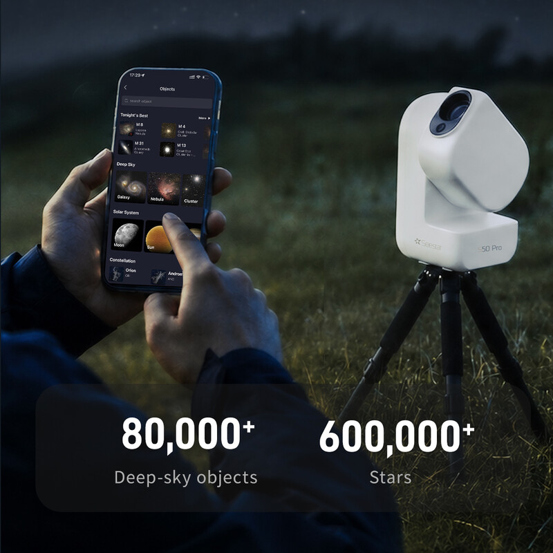 Smart Telescope ZWO AP 50/260 Seestar S50 Pro