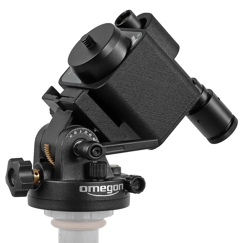 Omegon Montierung Segugio Tracker Set mit Polhöhenwiege und Polsucher