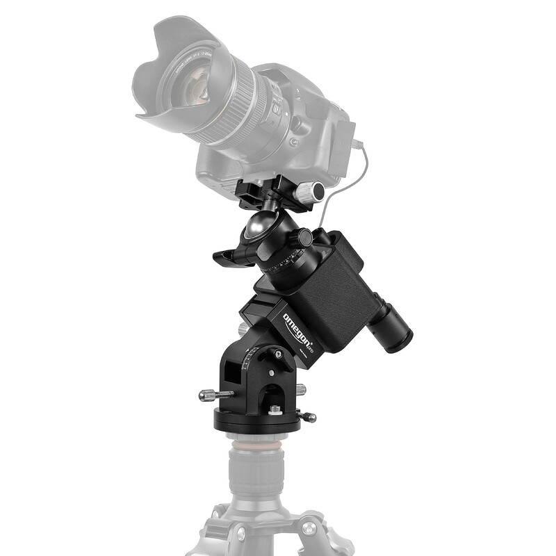Monture Omegon Kit Segugio Tracker avec rotule, table équatoriale Deluxe et viseur polaire